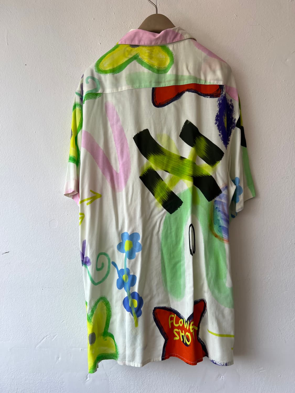 오아스 OAS 남성 스웨덴셔츠 플라워샵 비스코스 반팔셔츠 상품이미지3