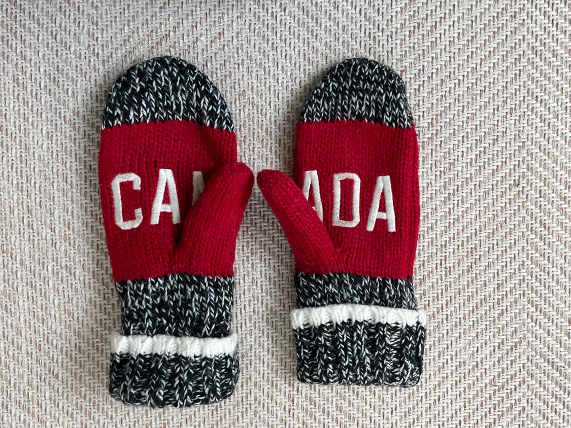캐나다 허드슨베이 메이플 니트 장갑 J03825 상품이미지5