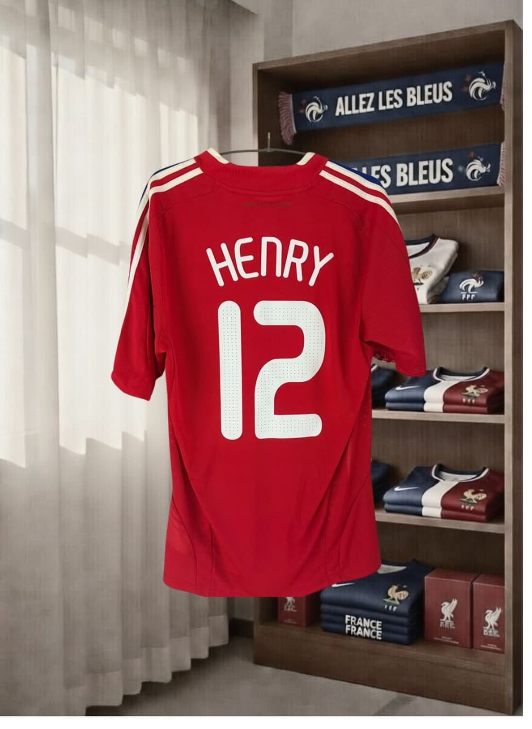 유로08 프랑스 어웨이 앙리 유니폼 정품 상품이미지1