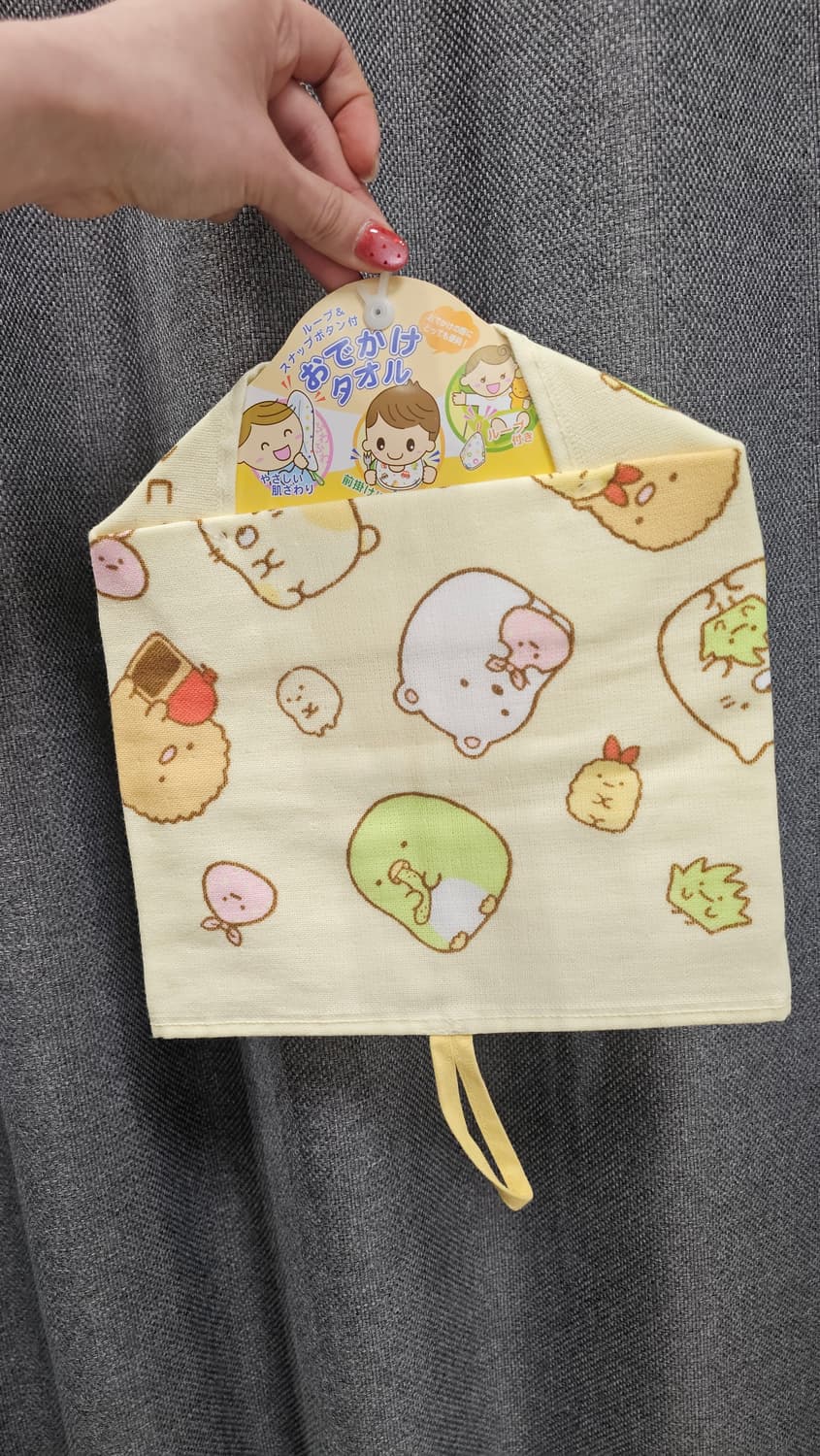 일본 스미코구라시 외출 스미코 면 100프로 턱받이겸용 상품이미지2