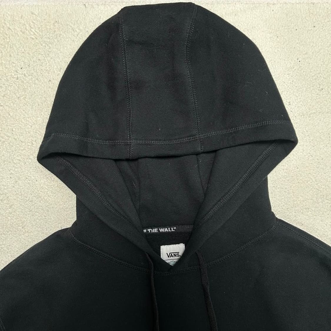 반스 컴피쿠시 풀오버 후디 블랙 L 상품이미지4