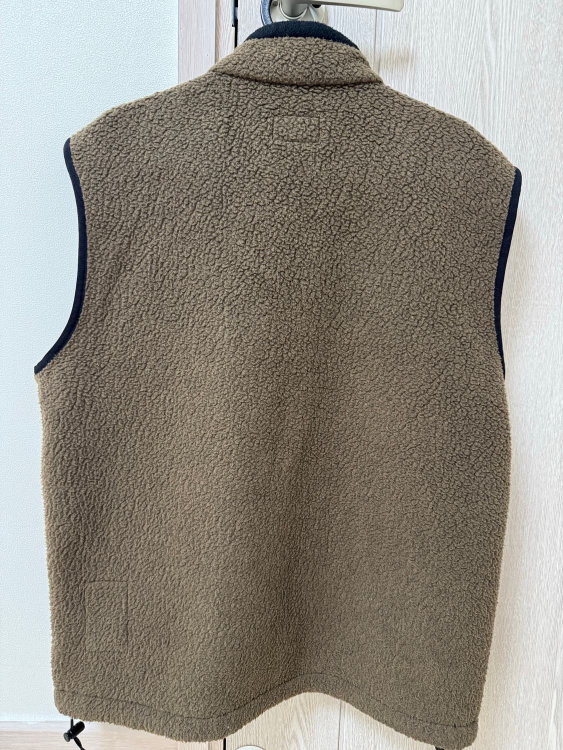 카키스 쉐르파 후리스 베스트 브라운 L 상품이미지2