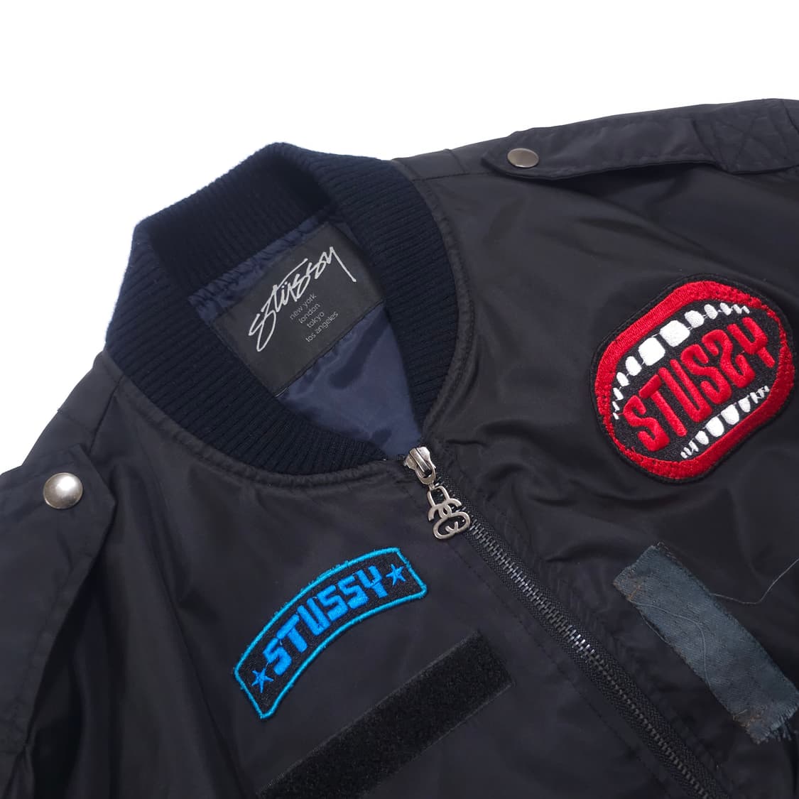 스투시 우먼스 패치 ma-1 자켓 상품이미지2