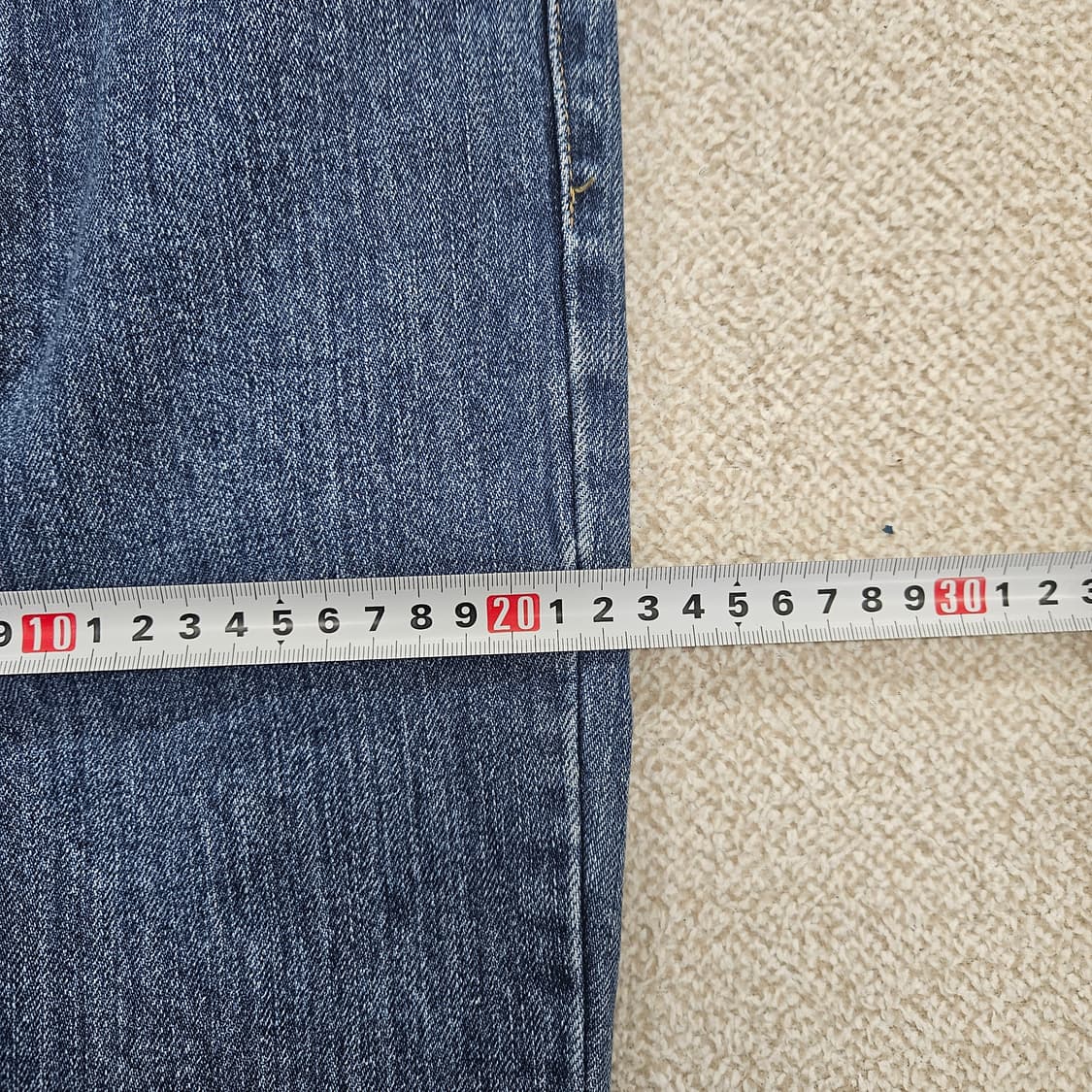 [실측확인] 앤더슨벨 부츠컷 데님 청 바지 팬츠 1204JM1 상품이미지5