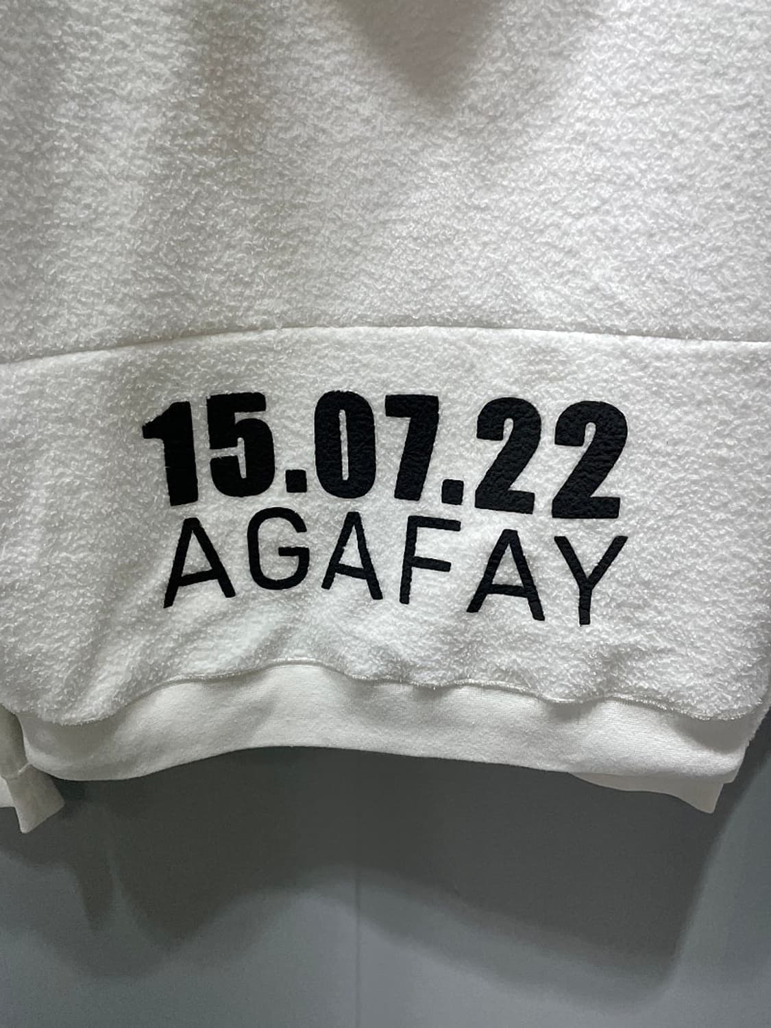 (정품/새상품) 생로랑 아가파이 내츄럴 후드티 상품이미지4