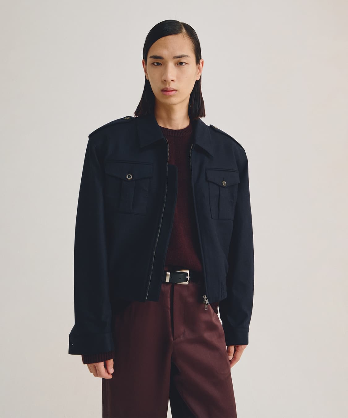 엘무드 로마노 울 자켓 48 새상품급 상품이미지1