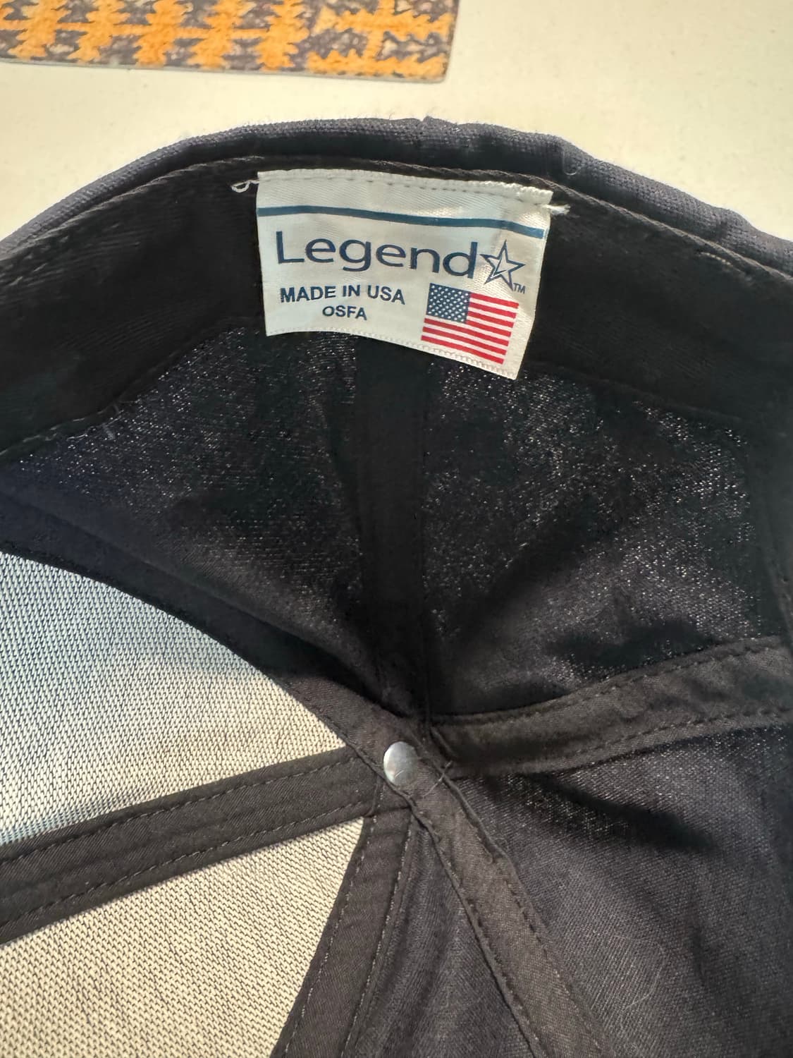 미군 미해군 usn navy 자수 빈티지 볼캡 made in usa 상품이미지4