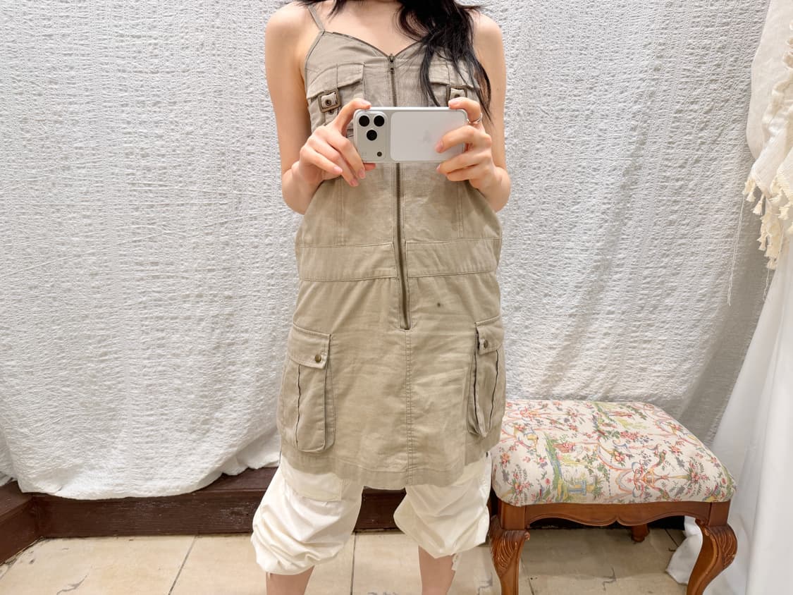 Cargo sleeveless ops 상품이미지1