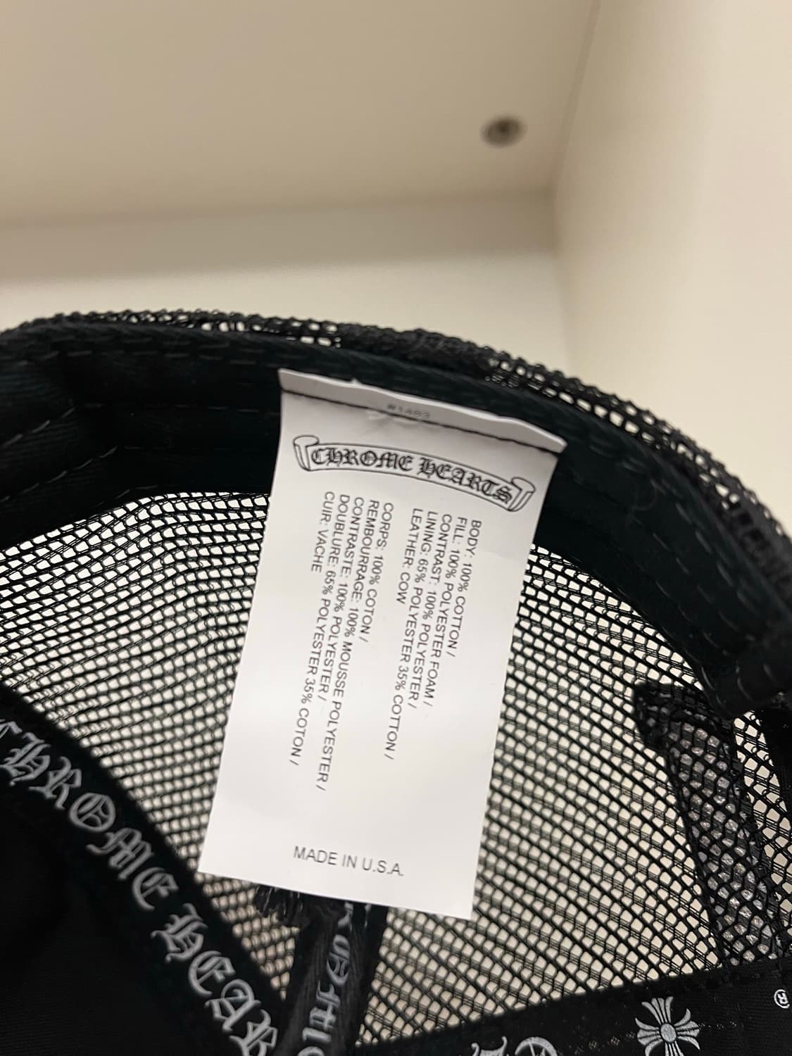 [OS] 크롬하츠 카모패치모자 상품이미지3