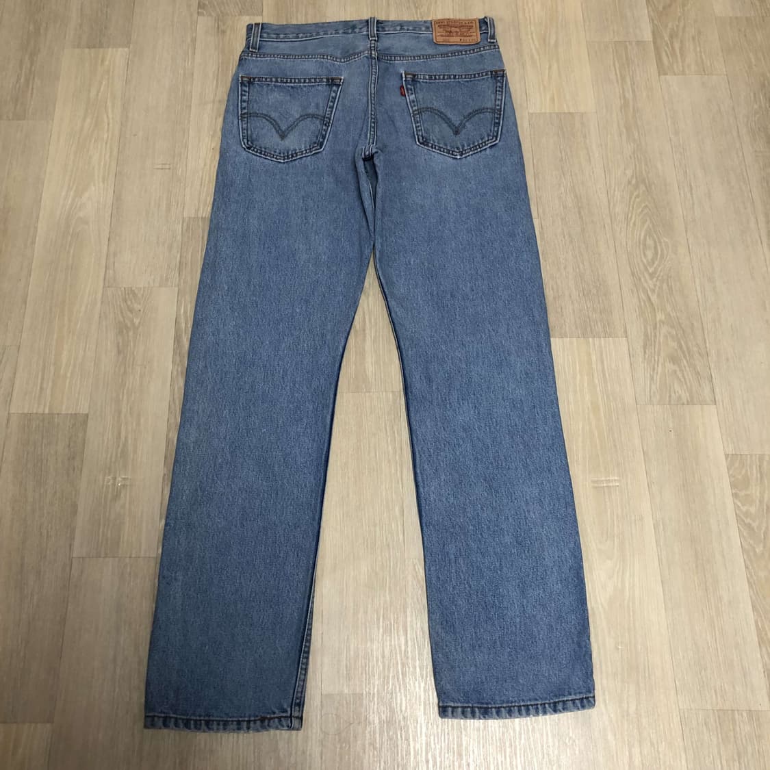 (33) 00's 리바이스 Levi's 505 레귤러핏 연청 데님 상품이미지8