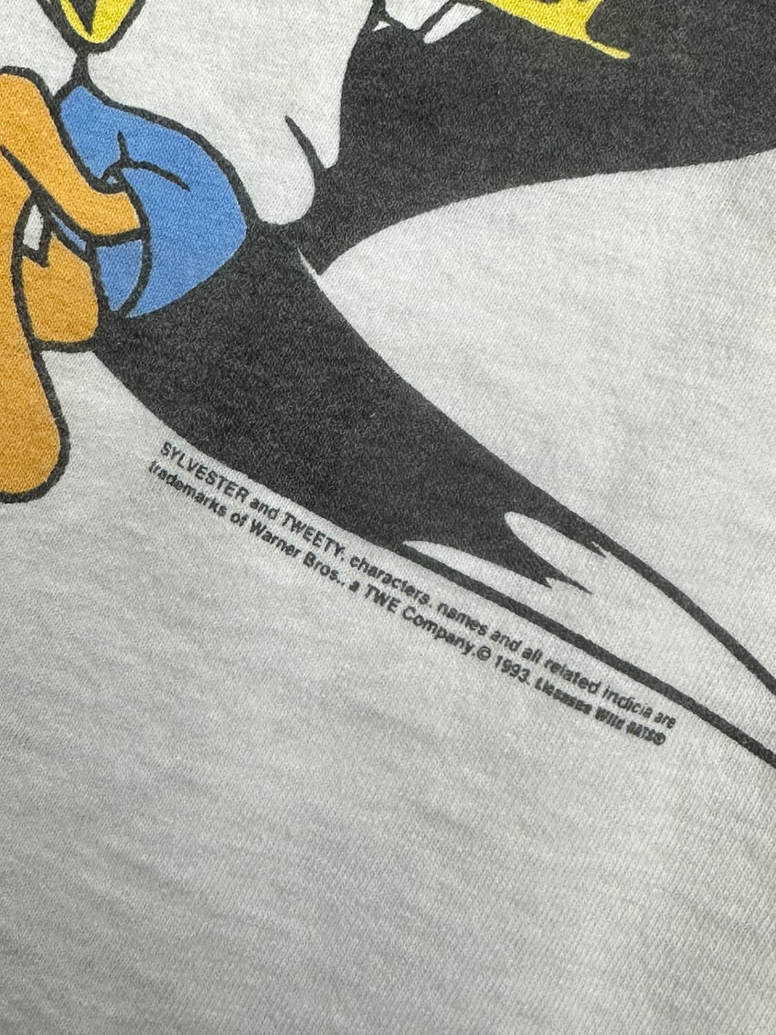 1993' 실베스터와 트위티 카툰 티셔츠 XL 상품이미지4