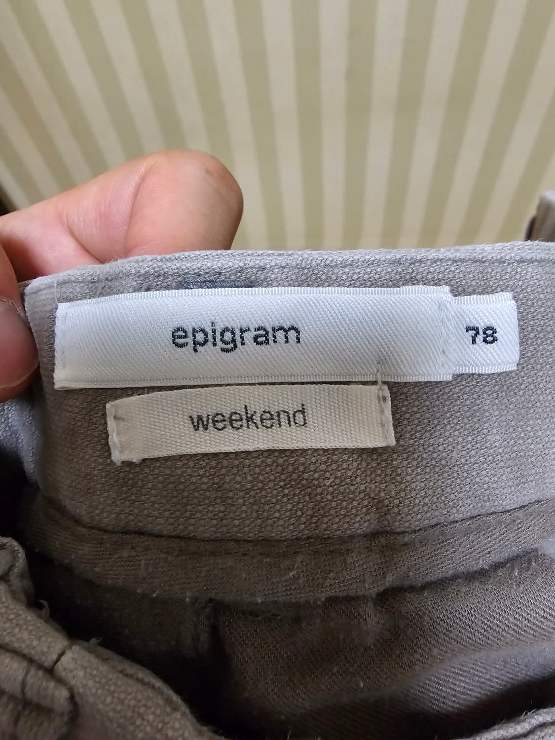 에피그램 팬츠 몰스킨 78 상품이미지7