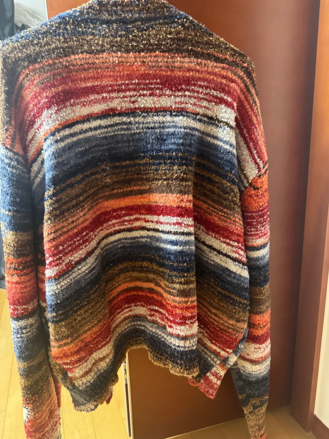 스팁 오일 그라데이션 가디건 L사이즈(새상품) 상품이미지3