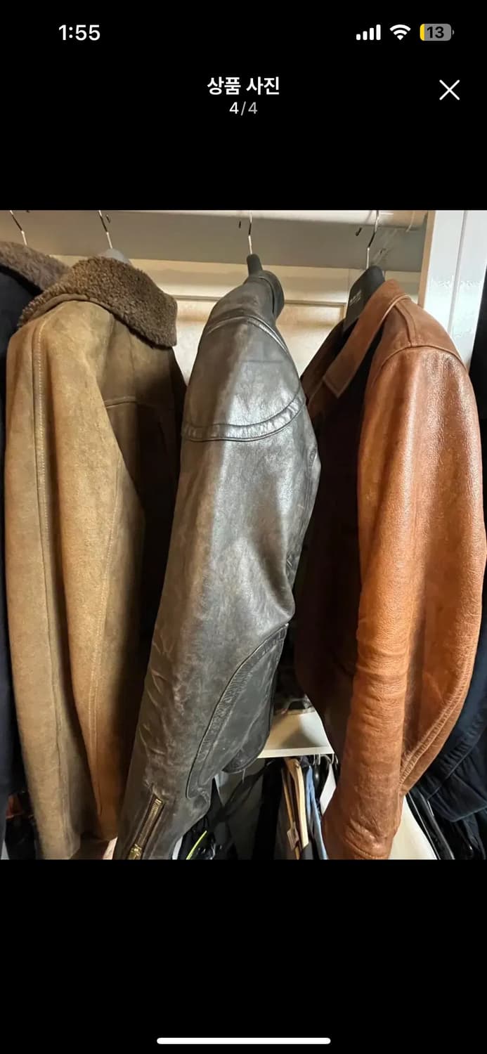 (새상품) rrl 더블알엘 모토레더자켓 m사이즈 상품이미지4