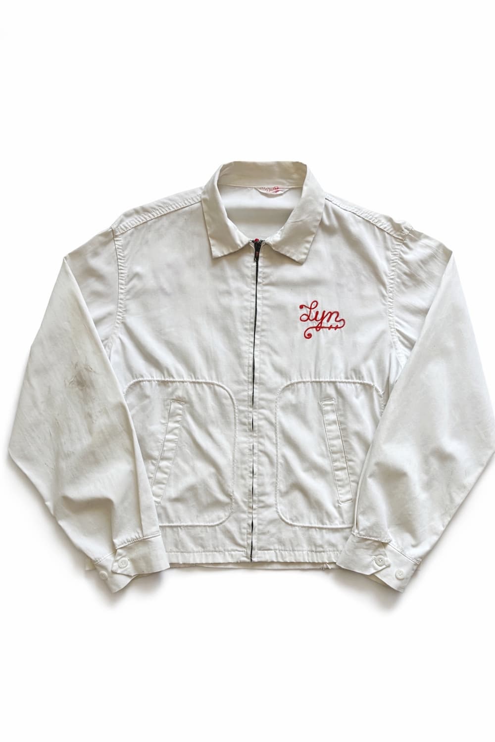   50's Dan River 체인 스티치 워크 자켓 M 상품이미지1