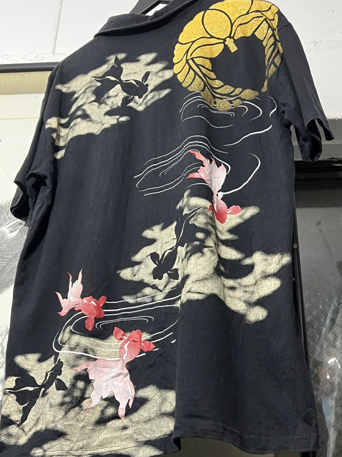 Japanese Vintage Glitter Polo T-shirts 상품이미지6