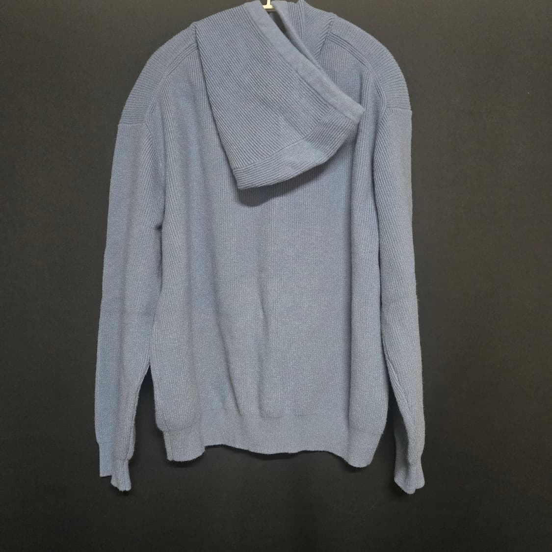 수아레 워셔블 후드 니트 블루(M사이즈) 상품이미지2