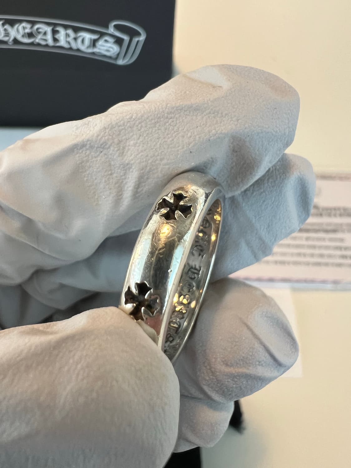 [us10.5] 크롬하츠 네거티브 플러스링 상품이미지5