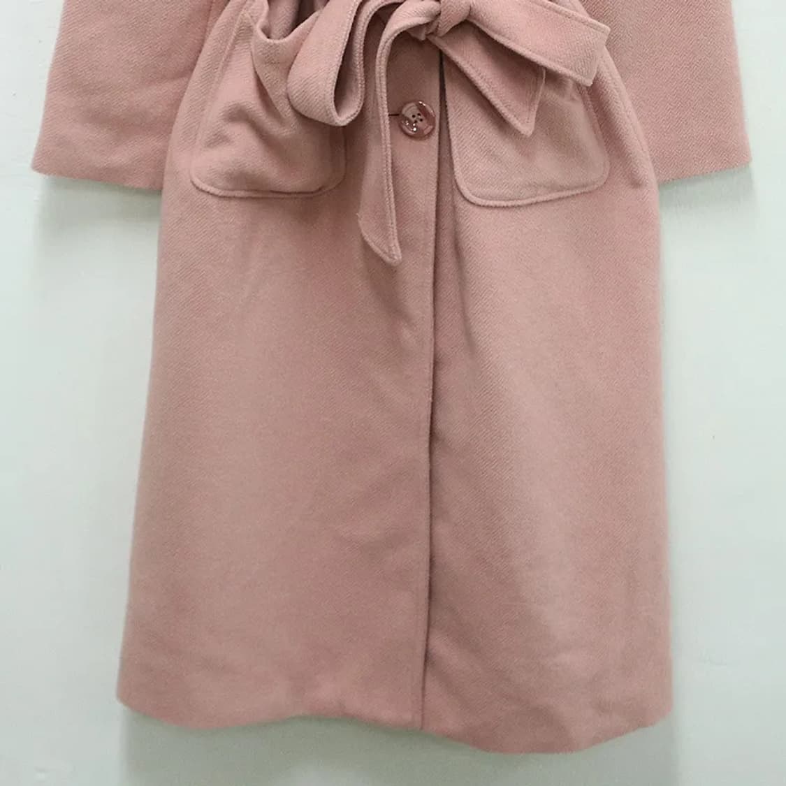 LILY BROWN 딸기우유 브이넥 벨트 코트 60977 상품이미지4