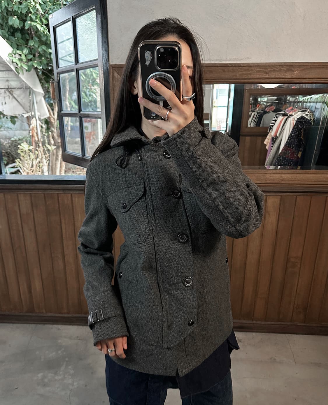 POLO RALPH LAUREN hooded wool jacket 상품이미지2