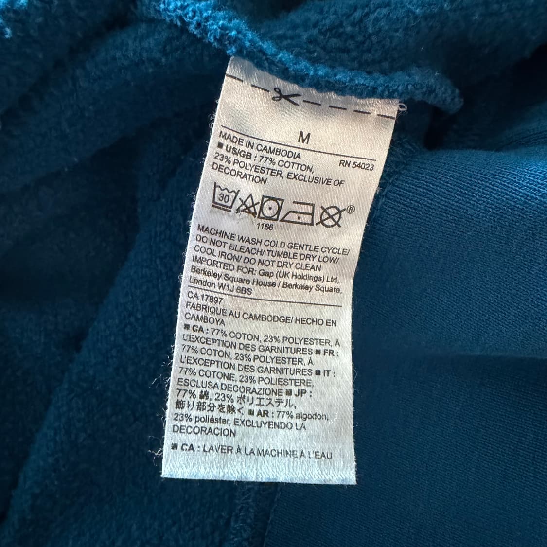 GAP 시그니처 빅 로고 후드 상품이미지3