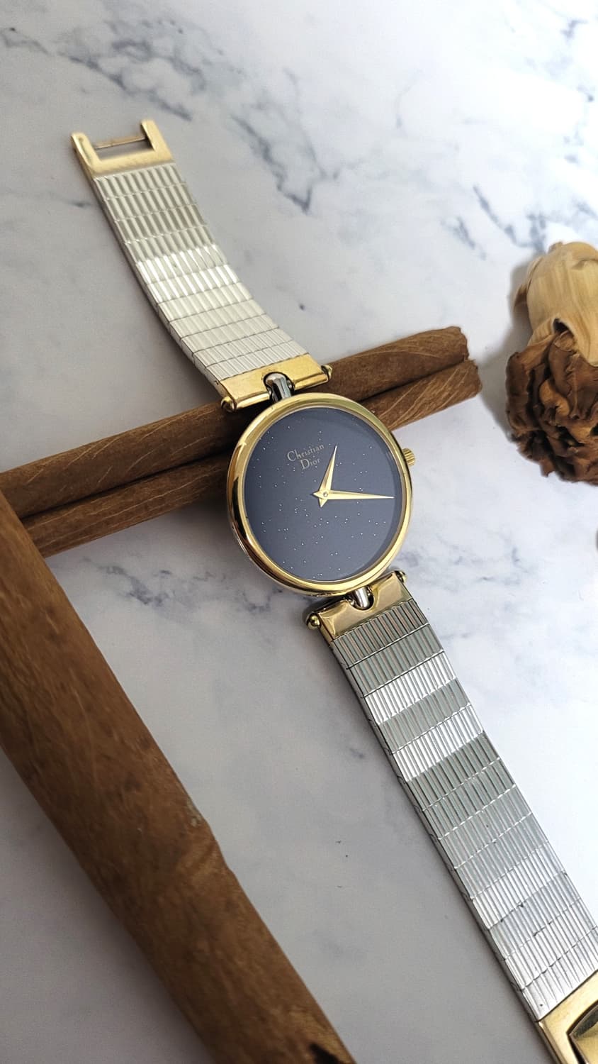 정품 크리스찬디올 3026 나이트 블루 남여공용 시계 상품이미지4