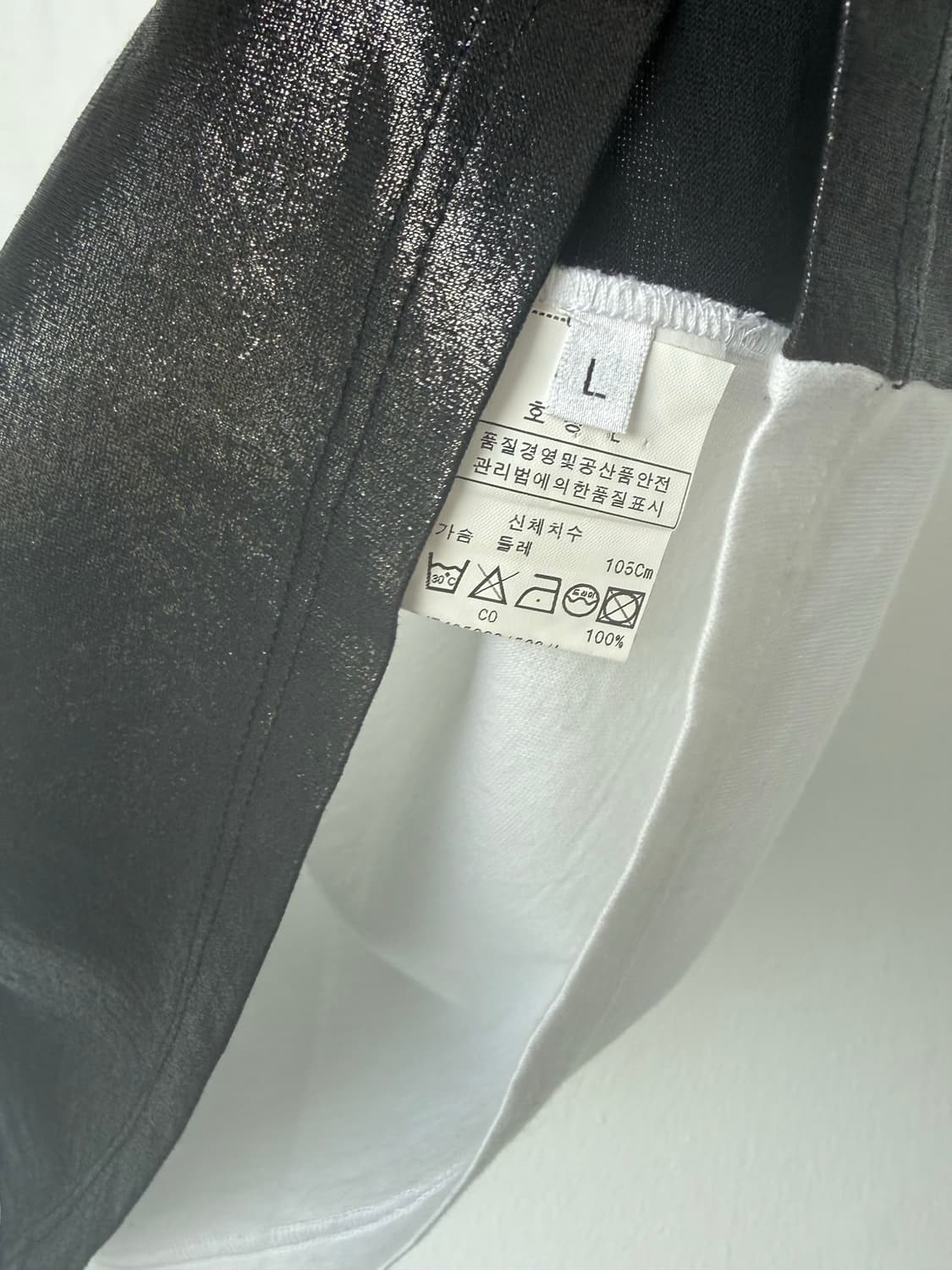Archive double neck panel t-shirt 상품이미지4