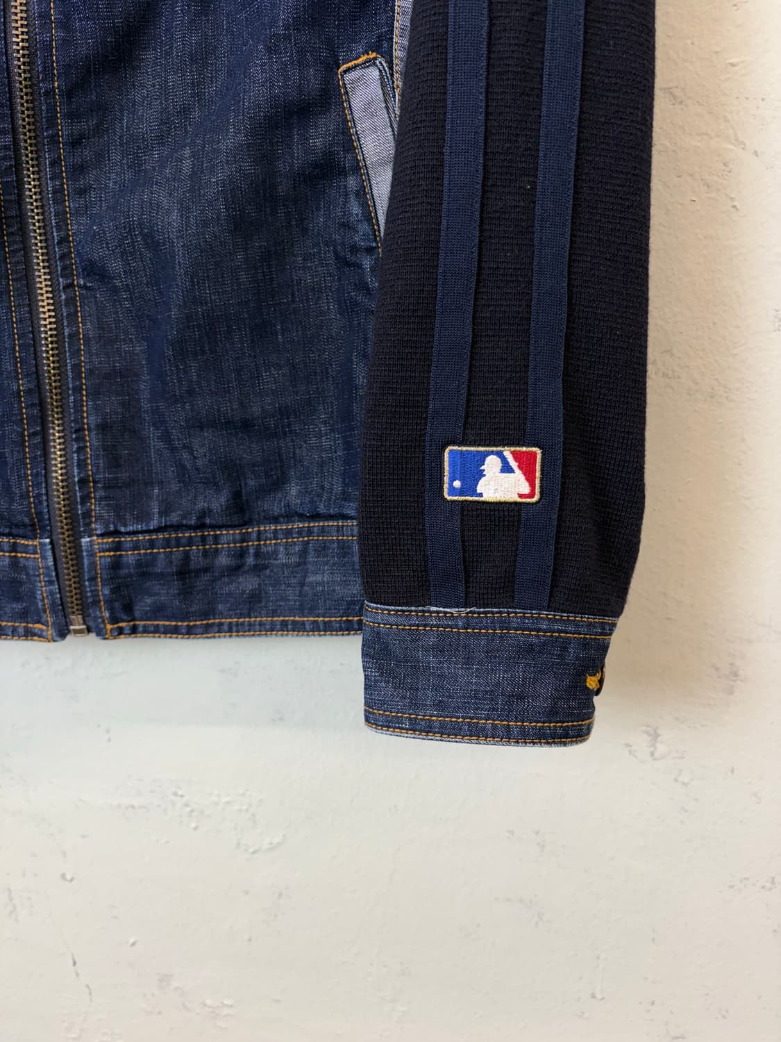 MLB 올드스쿨 샌프란시스코 자이언츠 데님 집업 자켓 상품이미지6