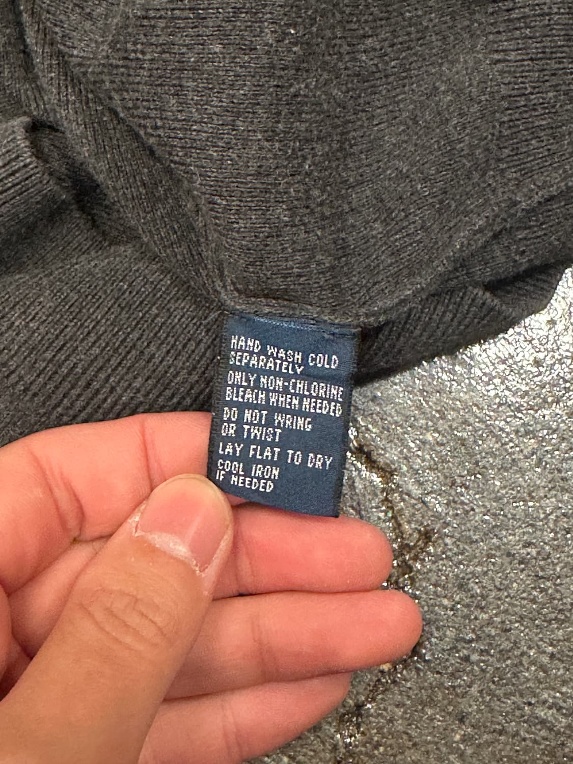 폴로 랄프로렌 니트 블랙 L 상품이미지5