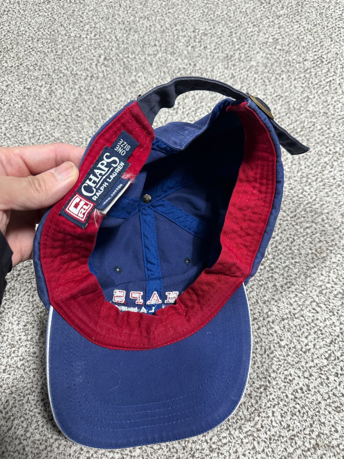 챕스 랄프로렌 빈티지 볼캡 원사이즈 상품이미지6