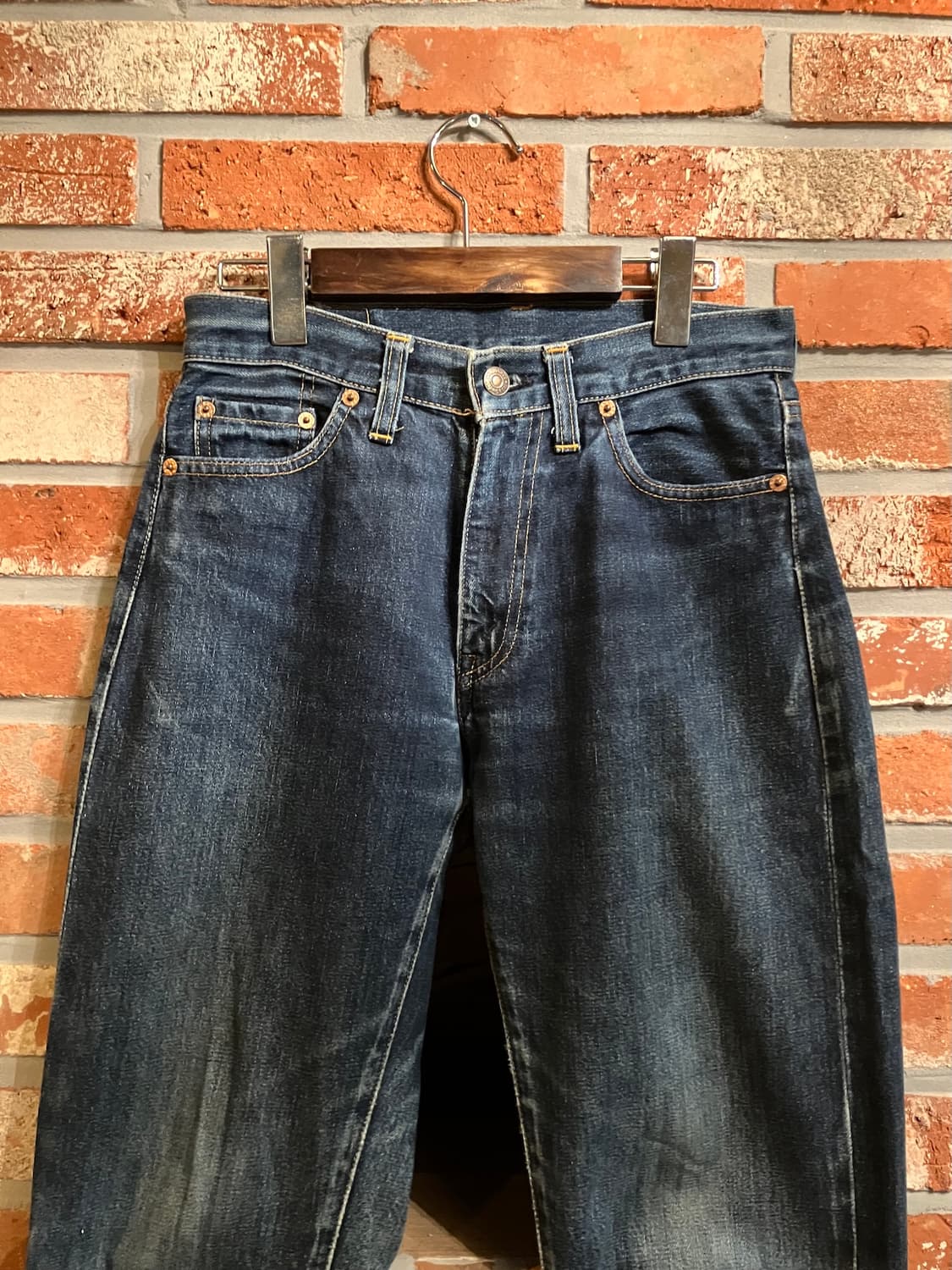 90s USA 빈티지 발렌시아 리바이스 551zxx 501 데님 팬츠 상품이미지3