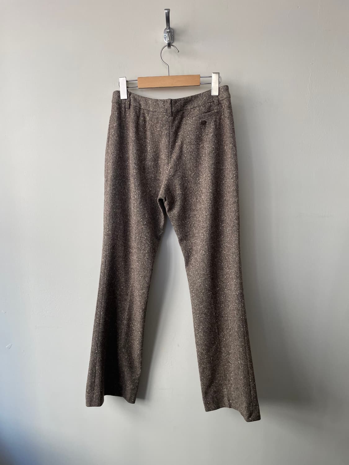 vintage low rise semi boot cut slacks 상품이미지5