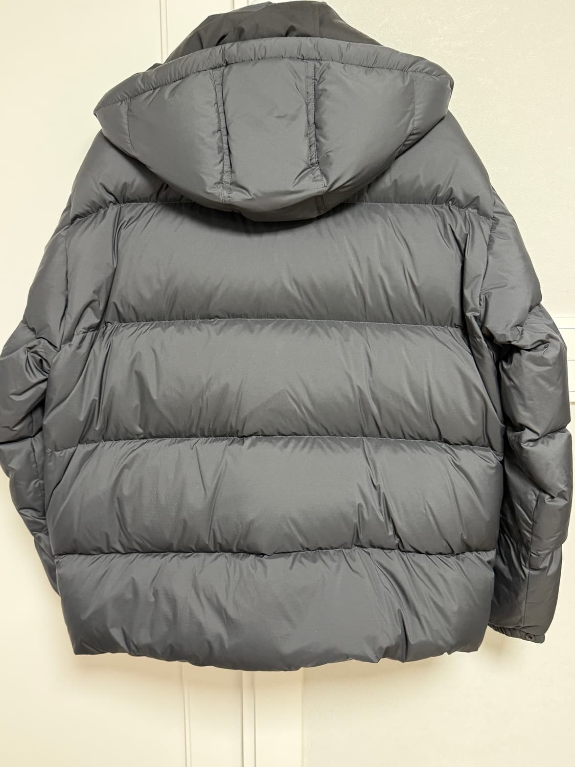 포터리 24fw 구스 다운 파카 차콜 네이비 3사이즈 상품이미지2