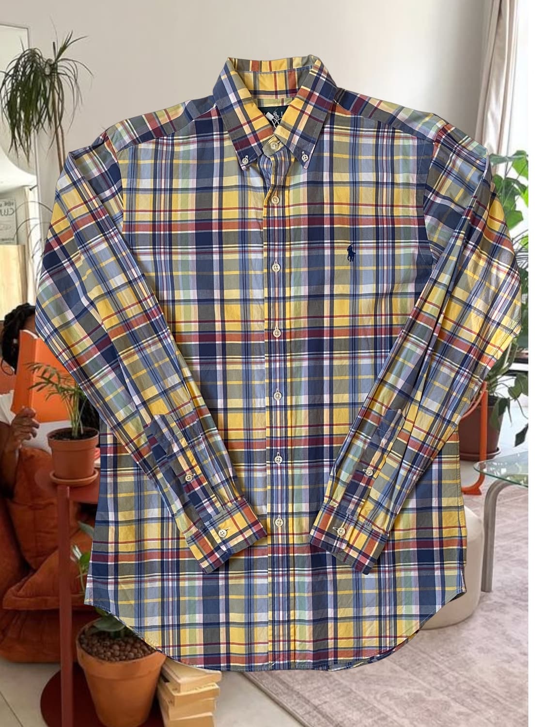 폴로 랄프로렌 체크 셔츠 (Man M) AB1353 상품이미지1