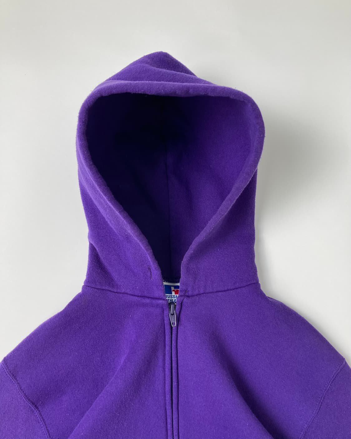 90s Russell Zip Up Hoodie (purple) 상품이미지6