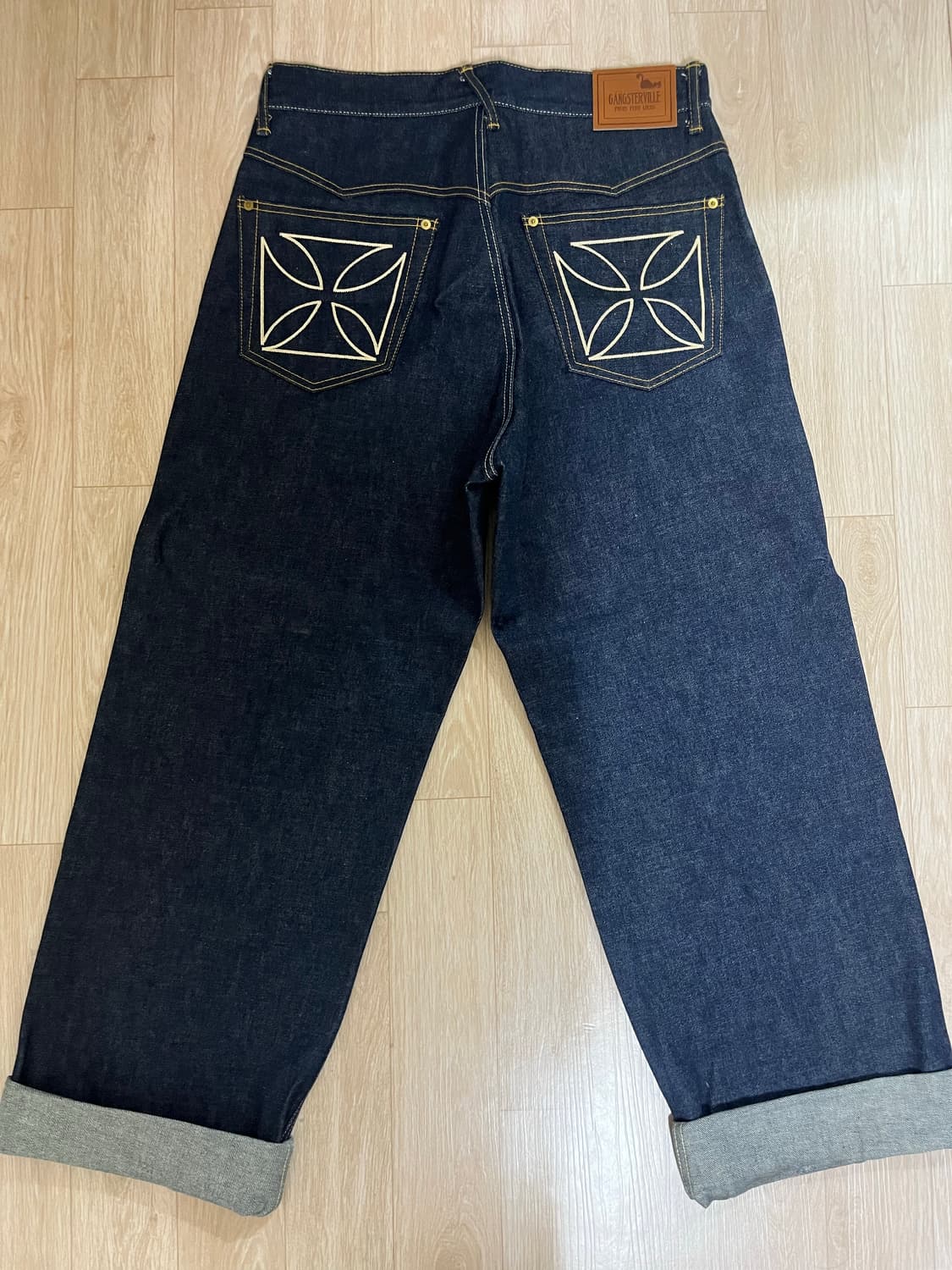 Gansterville wide denim XL 상품이미지2