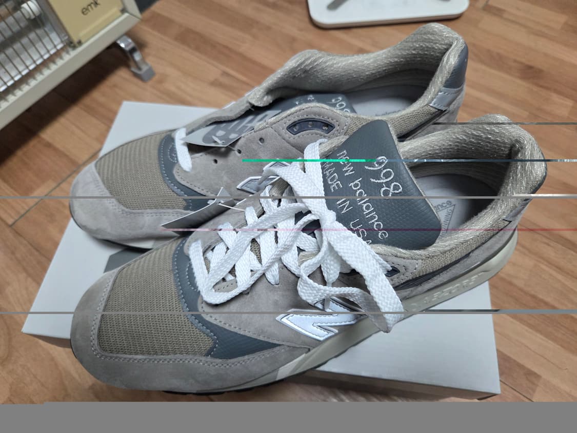 뉴발란스 998 Made in USA 그레이 295사이즈 새상품 팝니다 상품이미지4