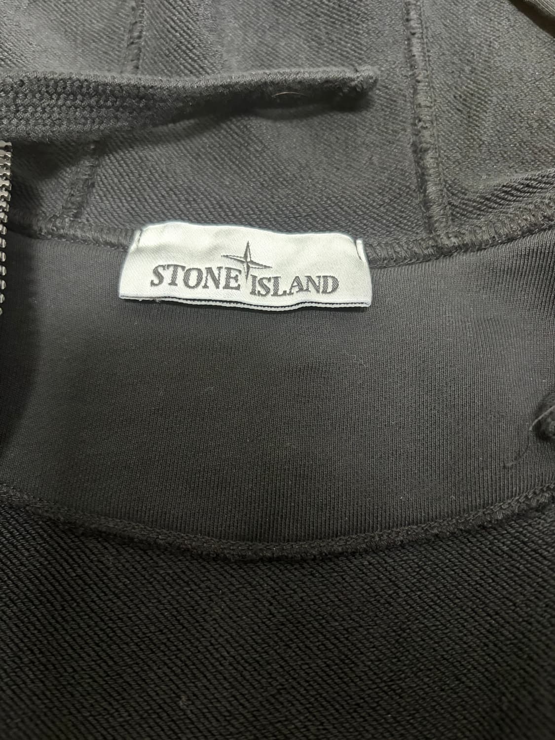 스톤아일랜드 후드집업 블랙 M 상품이미지3