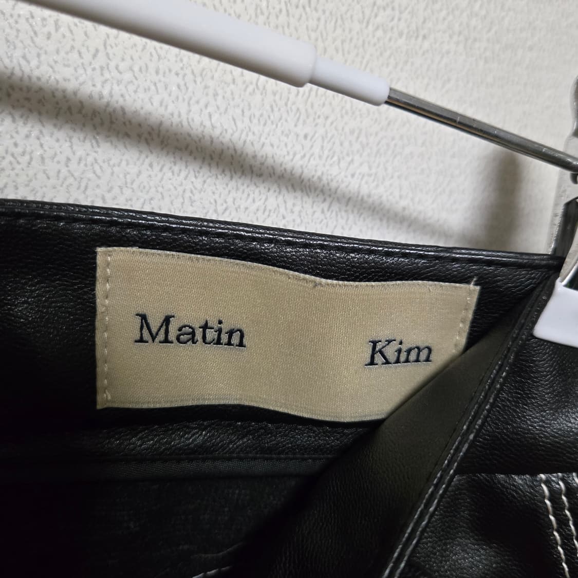 마뗑킴 2021 레더 팬츠  상품이미지4