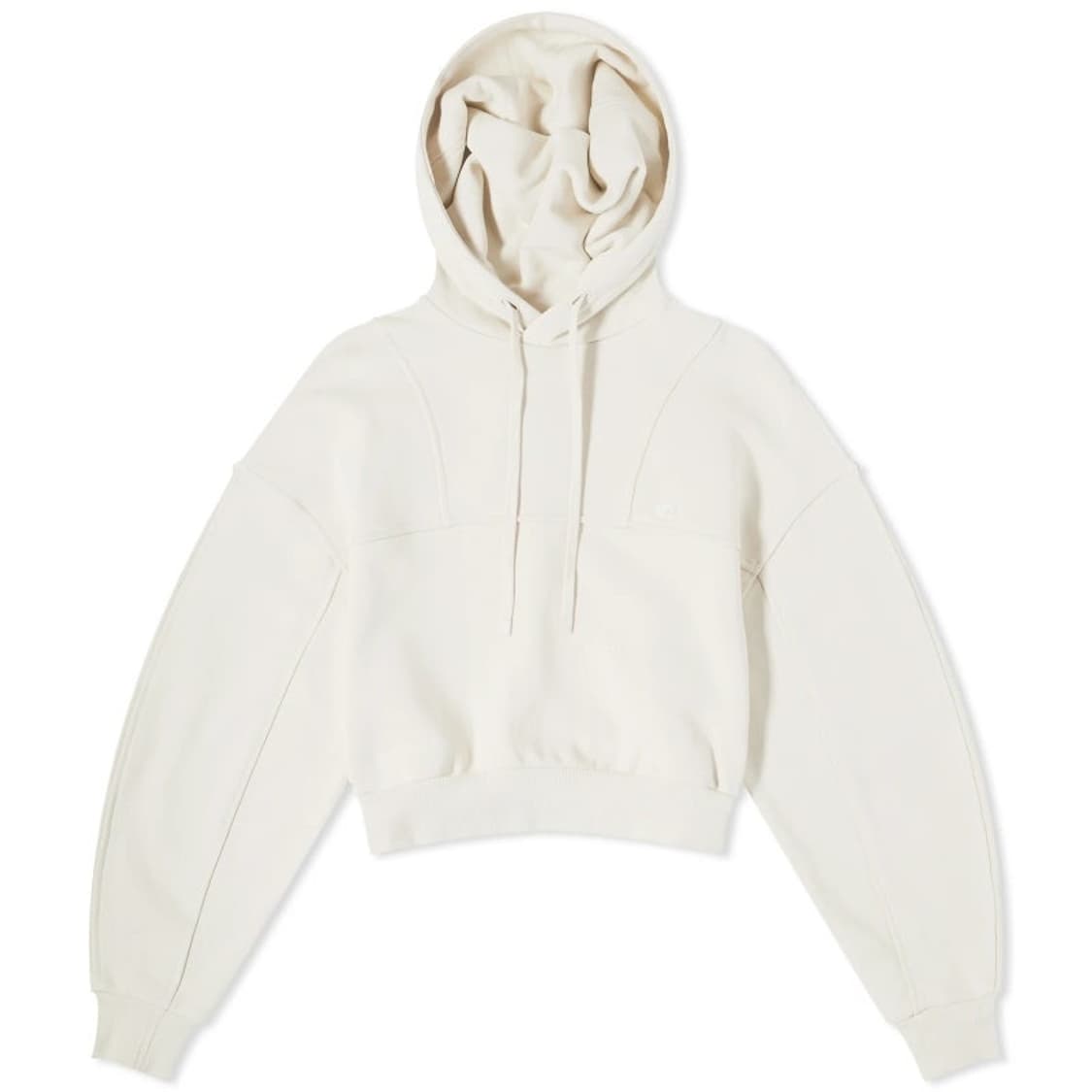 로우클래식 크롭 후드 베이지 S 사이즈 상품이미지1