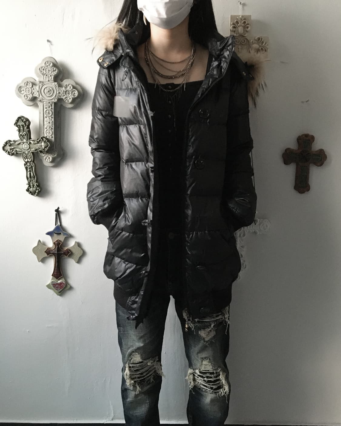 fur hood jumper 상품이미지1