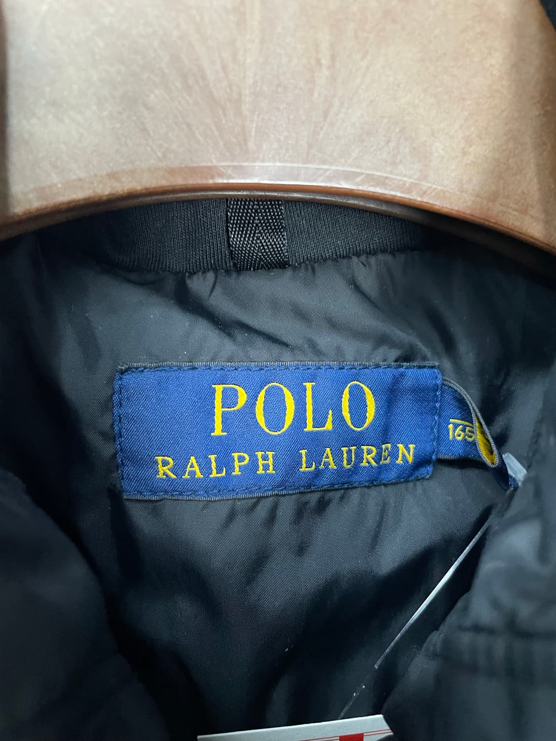 폴로 랄프로렌 블랙 나일론 바람막이 자켓 H1105 상품이미지5