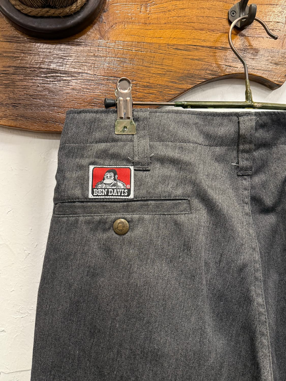 30) Ben Davis Charcoal Gray Work Pants 상품이미지1