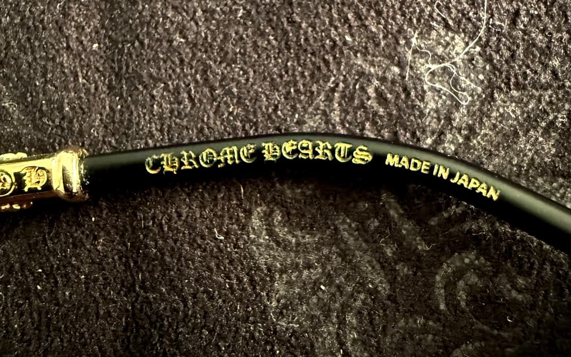 크롬하츠 필스3  MBK/18KGP 안경 상품이미지7