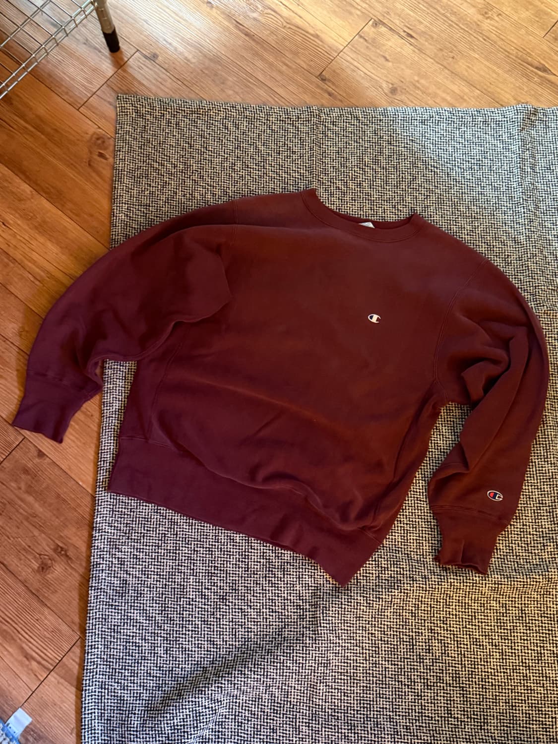 90s USA 챔피온 리버스위브 스웻 L 상품이미지1