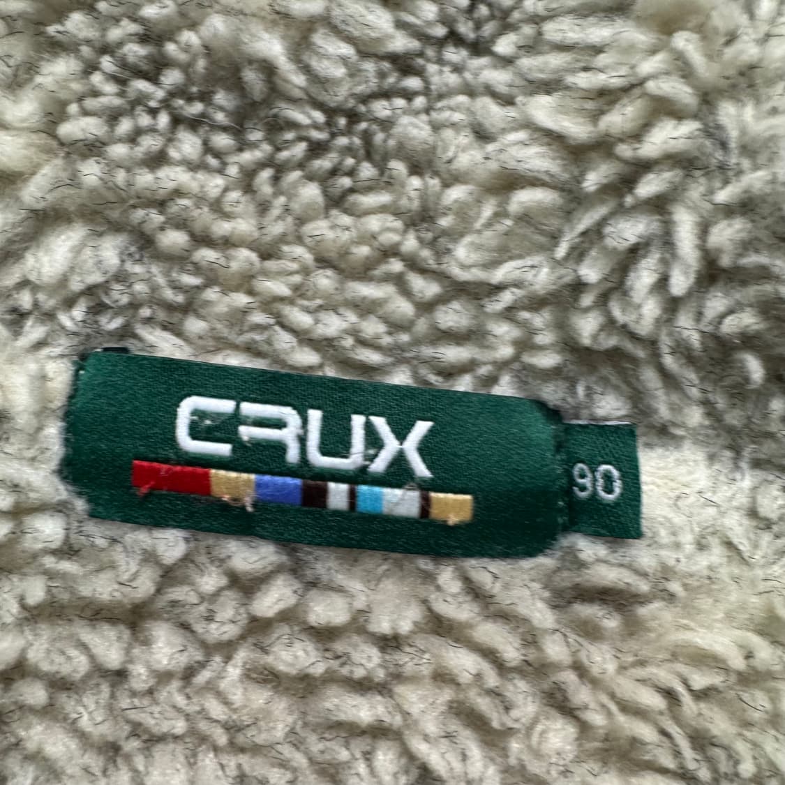 Name : CRUX 빈티지 y2k 양털 후드집업 :)  상품이미지4