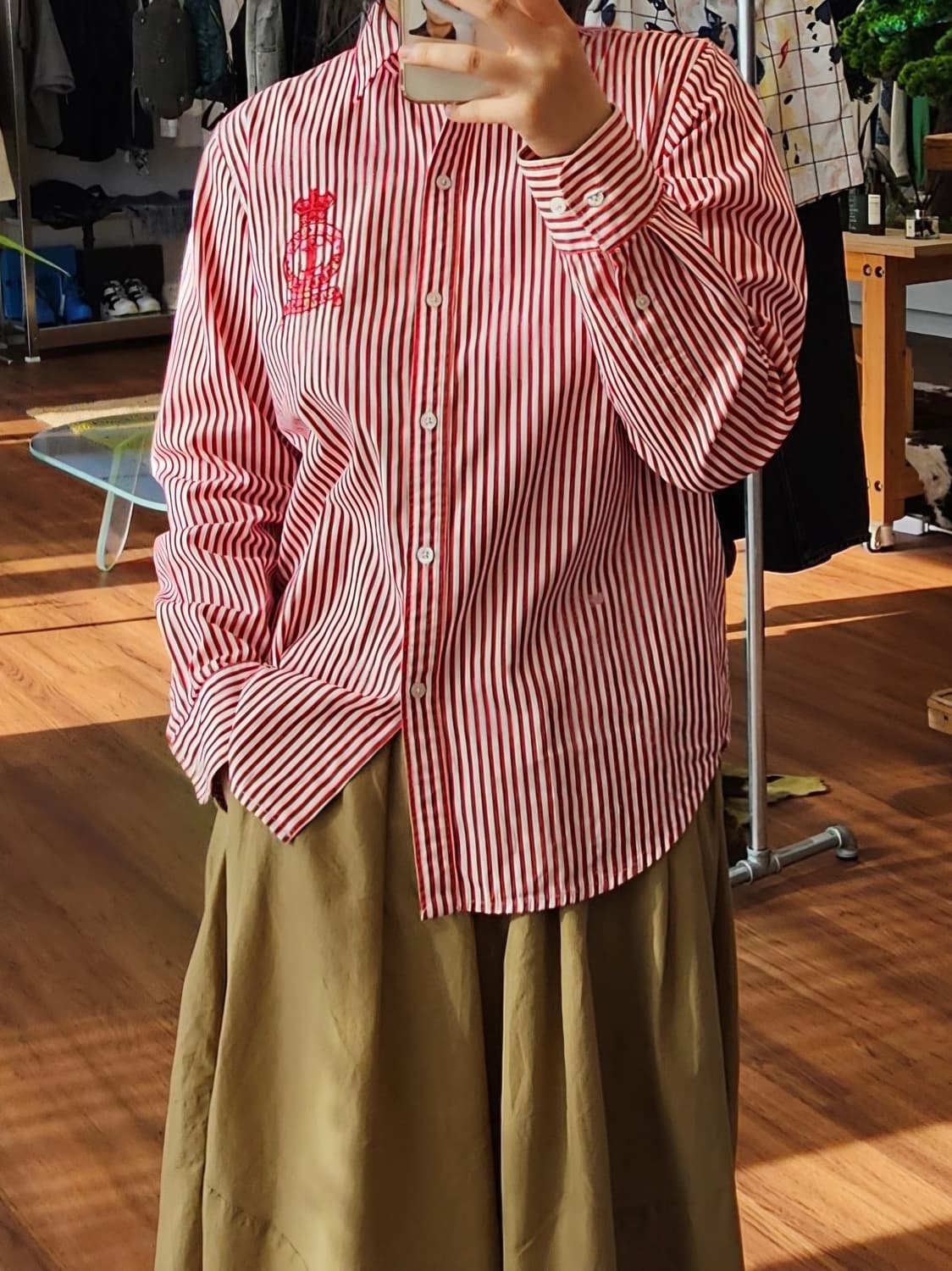 로렌 랄프로렌 스트라이프 셔츠 상품이미지1