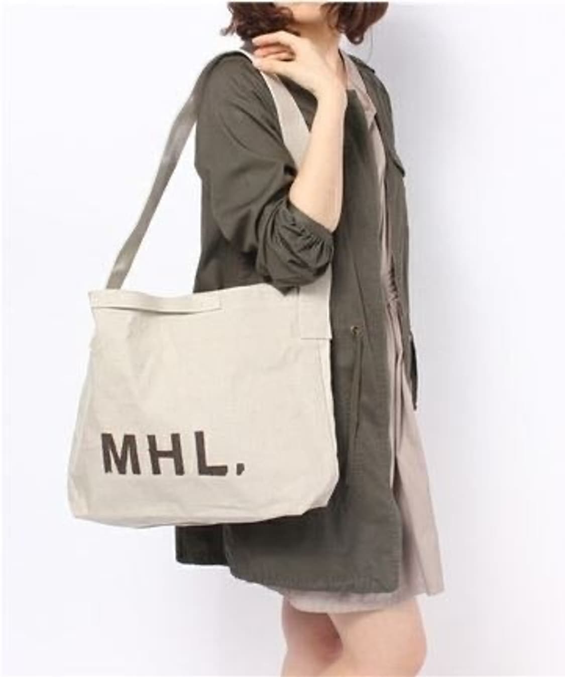 MHL 마가렛호웰 헤비린넨 투웨이백 상품이미지2