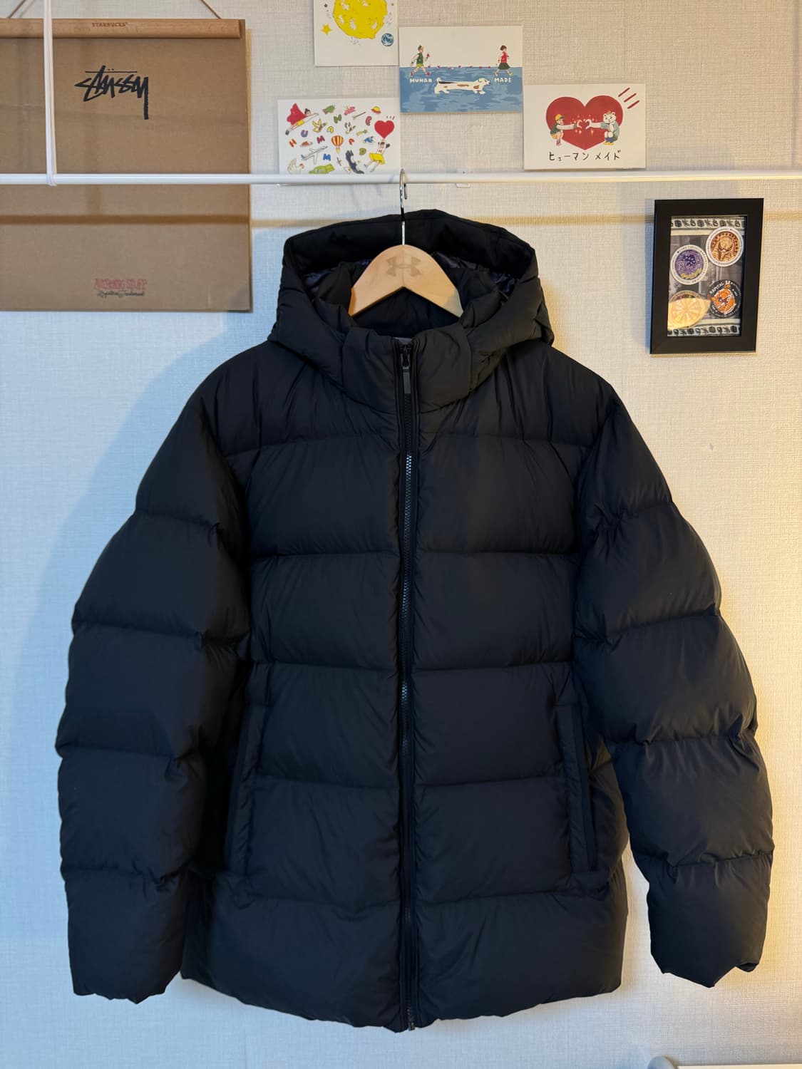 [XL]유니클로 파우더 소프트 다운 패딩 자켓 상품이미지1