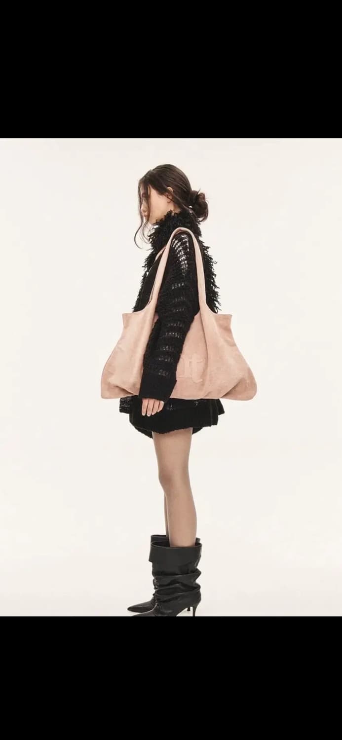 쓰리타임즈 코코아 숄더백 상품이미지2